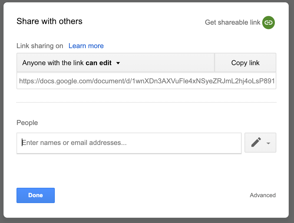 Google share docs. Google docs share.