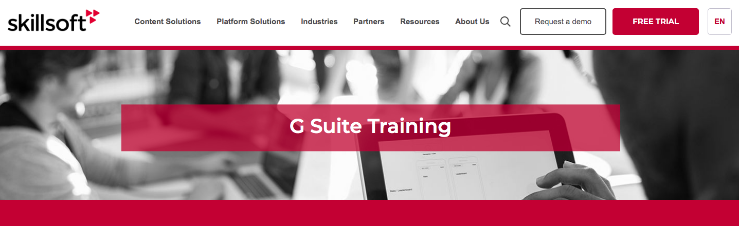 Skillsoft G Suite Training