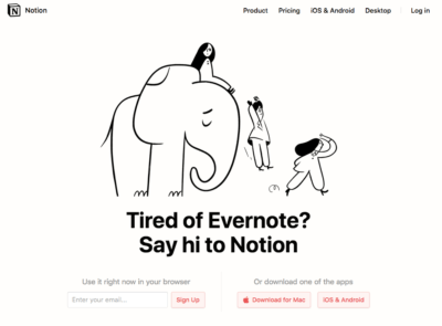 notion vs evernote notion vs evernote