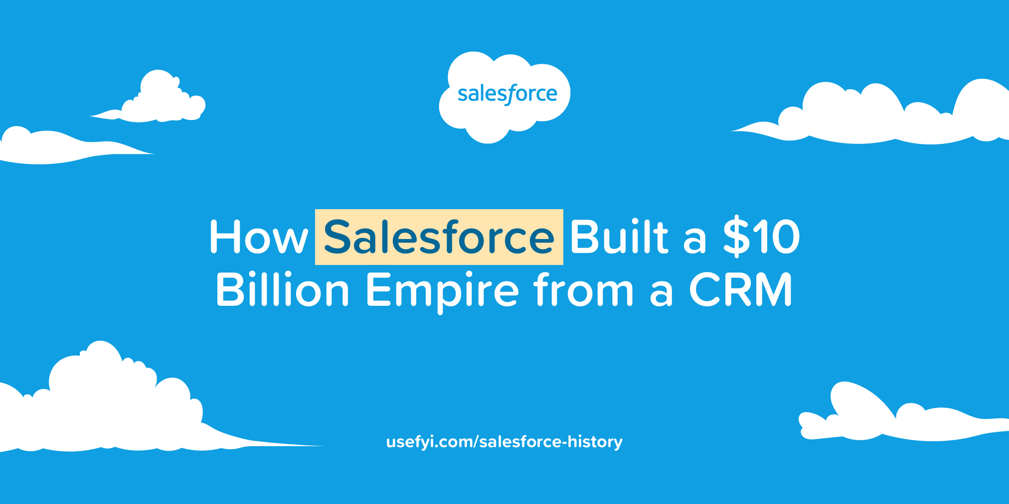 How Salesforce Built a $13 Billion Empire from a CRM [The Full History]