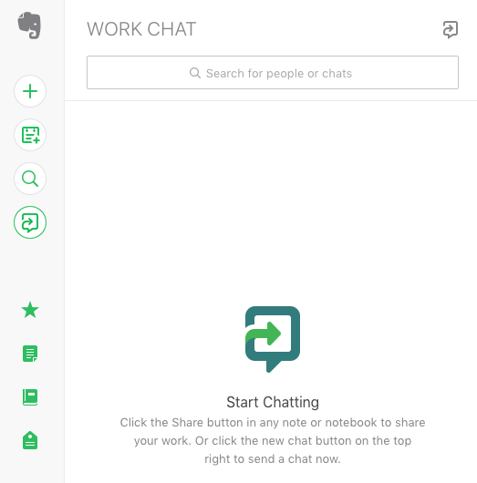 Evernote Work Chat