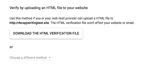 Download HTML file