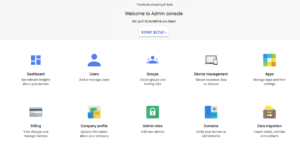 G Suite Dashboard