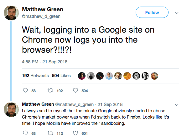 Matthew Green twitter