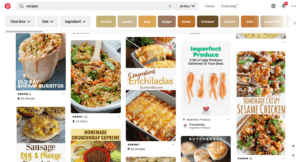 Pinterest Recipe Search Results