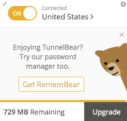 how to use tunnelbear vpn on chrome extension