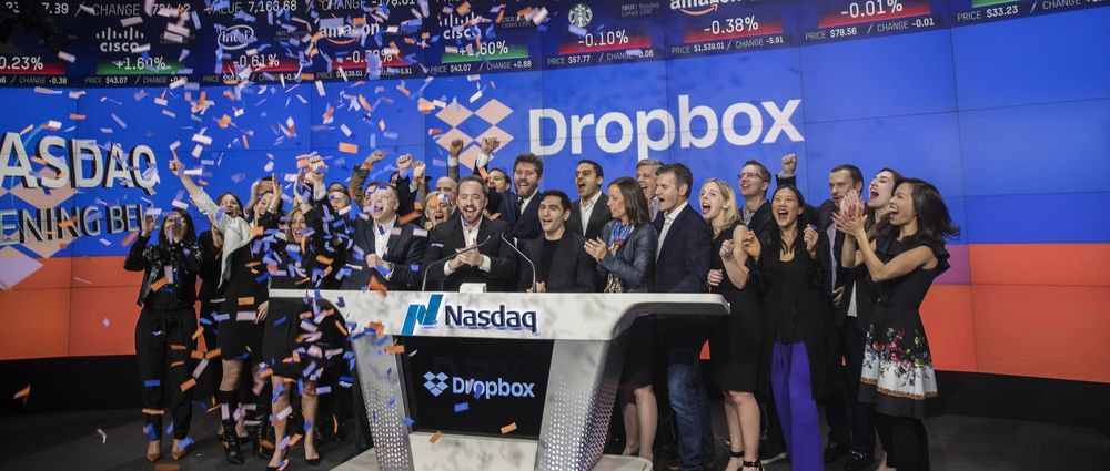 Dropbox Nasdaq IPO