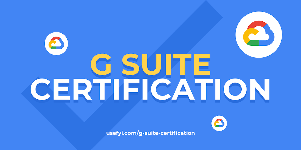 G Suite certification