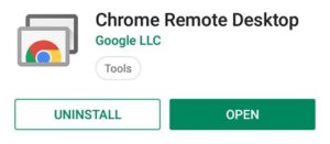 chrome remote desktop grant extended access