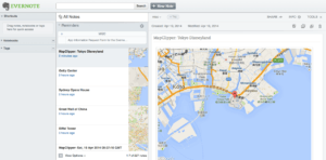 evernote mapclipper screenshot