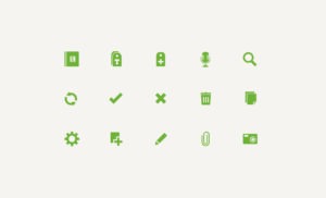 evernote ui icons