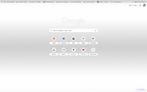 chrome minimal theme screenshot