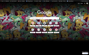 chrome marc ecko theme screenshot