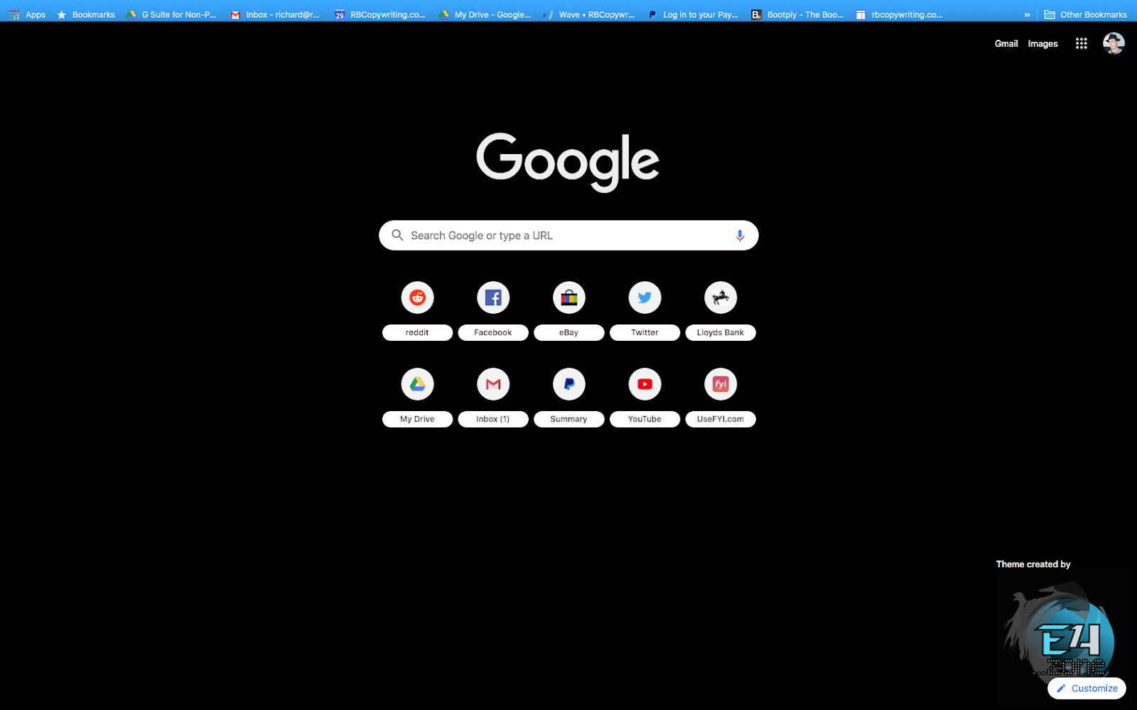 Chrome themes