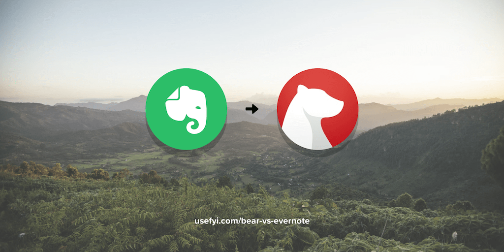 Bear vs. Evernote