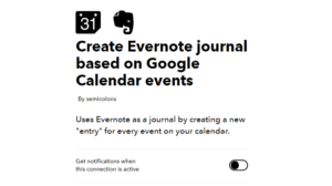 evernote journal screenshot