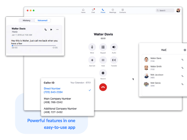 Zoom phone system overview