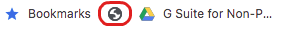 chrome bookmarks favicon