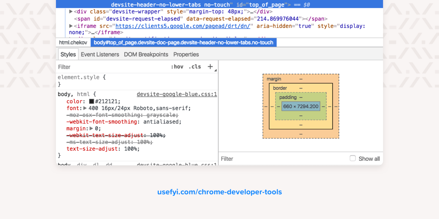 Chrome dev tools руководство описание