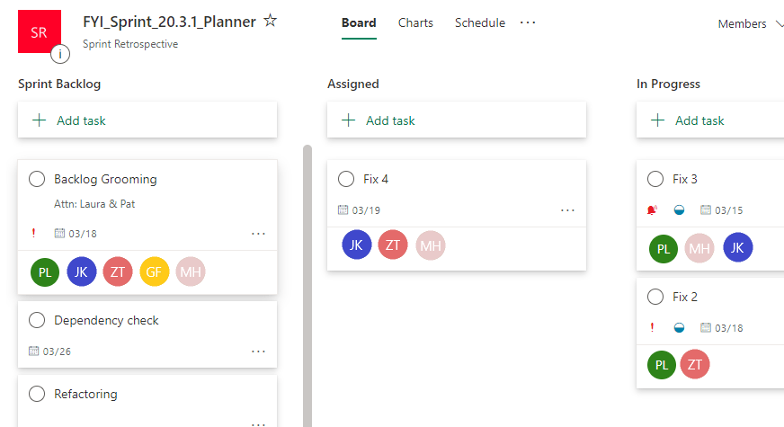 office 365 planner board view