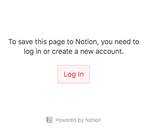 notion login dialog