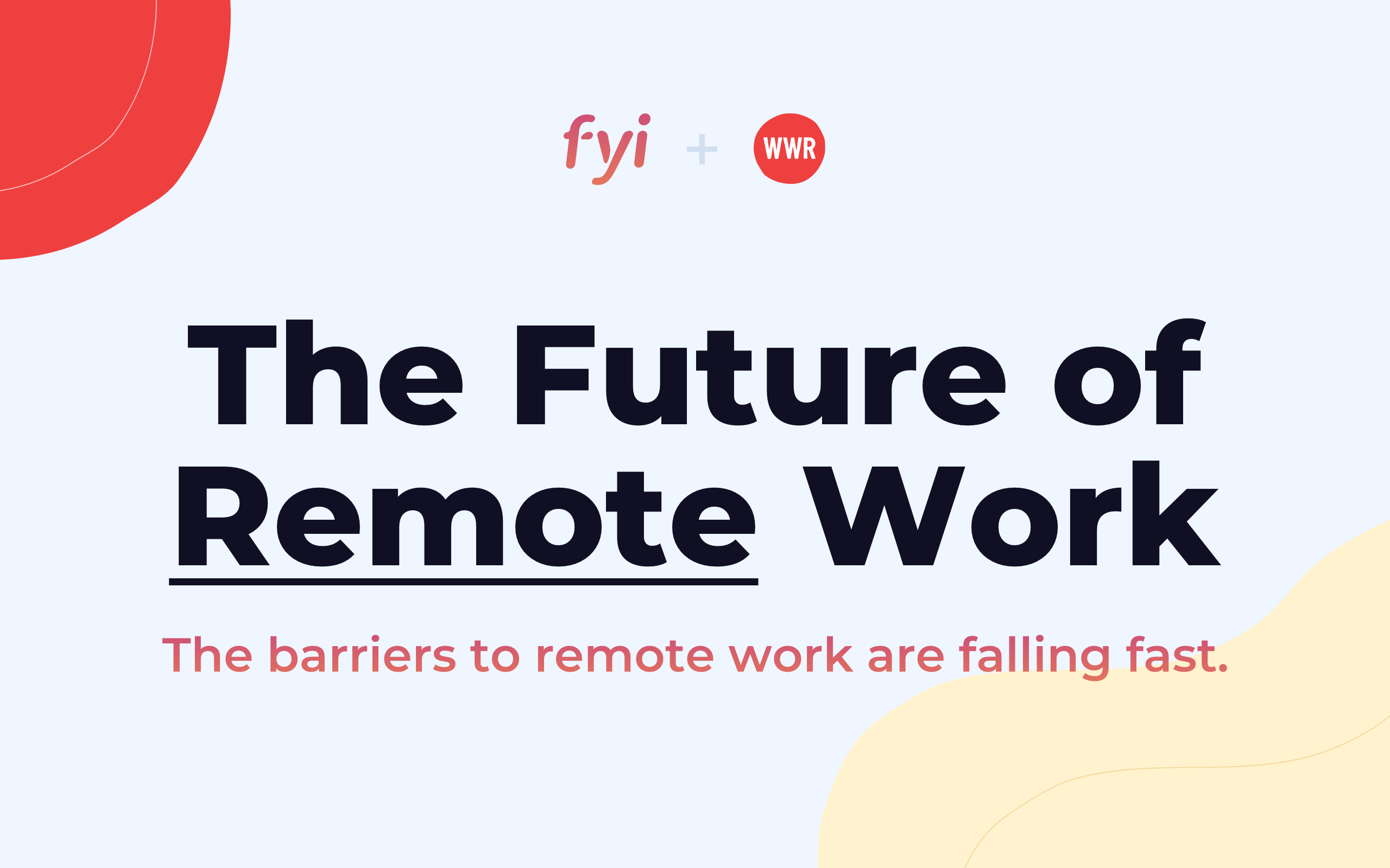 Remote Work, Future of Work