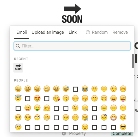 notion emojis