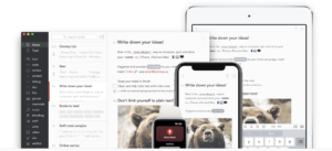 bear note taking app