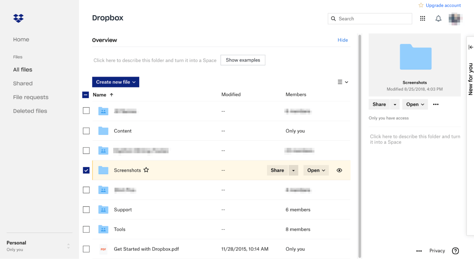 dropbox share file dropbox share file