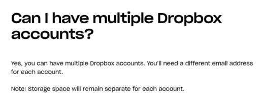 dropbox device limit