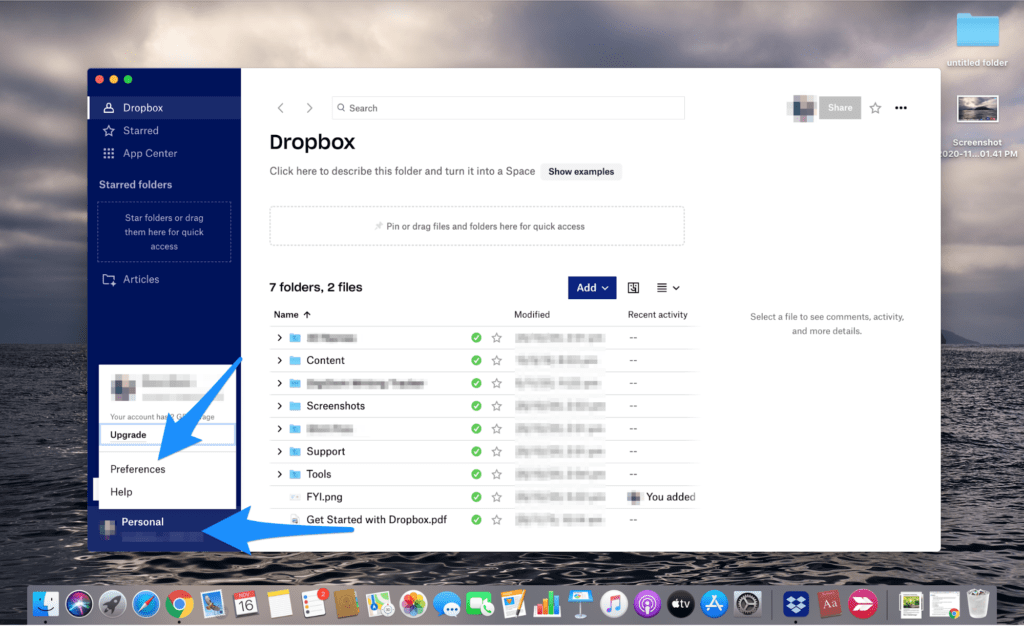 best backup for mac sync vs dropbox