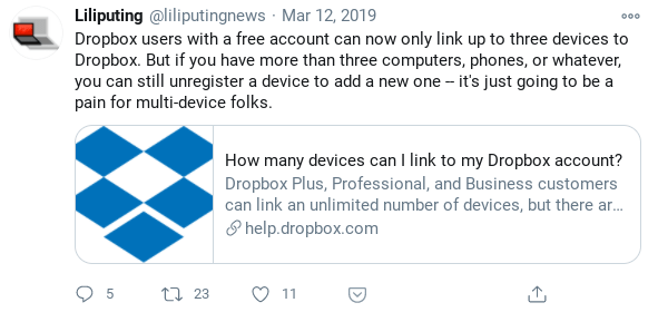 Dropbox plus multiple on sale users