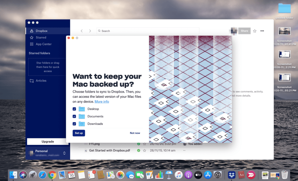 dropbox help for mac