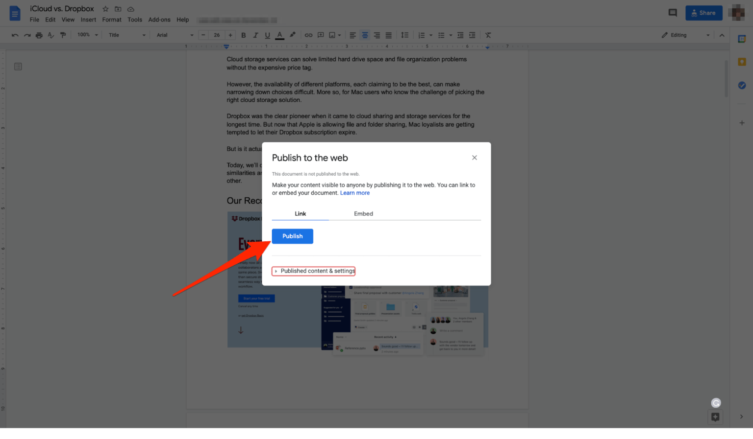 How to Download an Image from a Google Doc