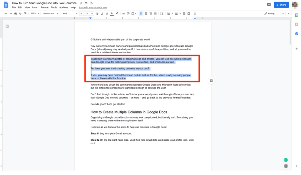 How To Turn Your Google Doc Into Two Columns   Image10 3 1024x597 