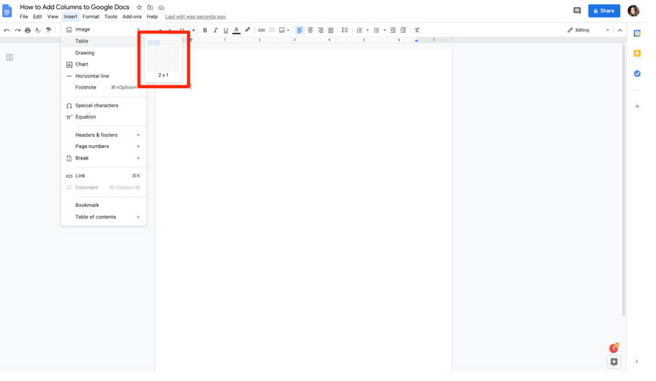 How To Turn Your Google Doc Into Two Columns   Image11 2 945x549 