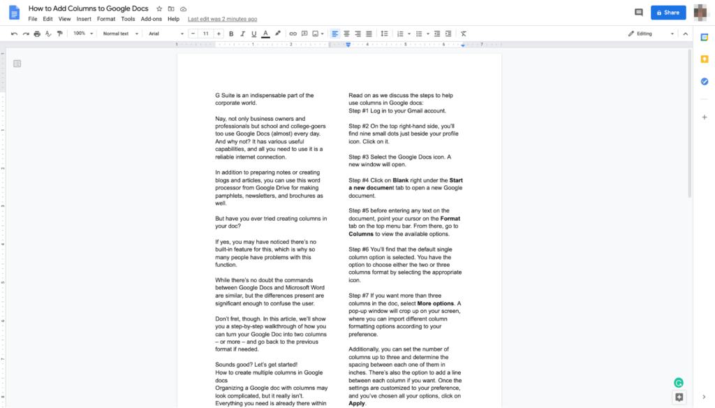 how-to-turn-your-google-doc-into-two-columns