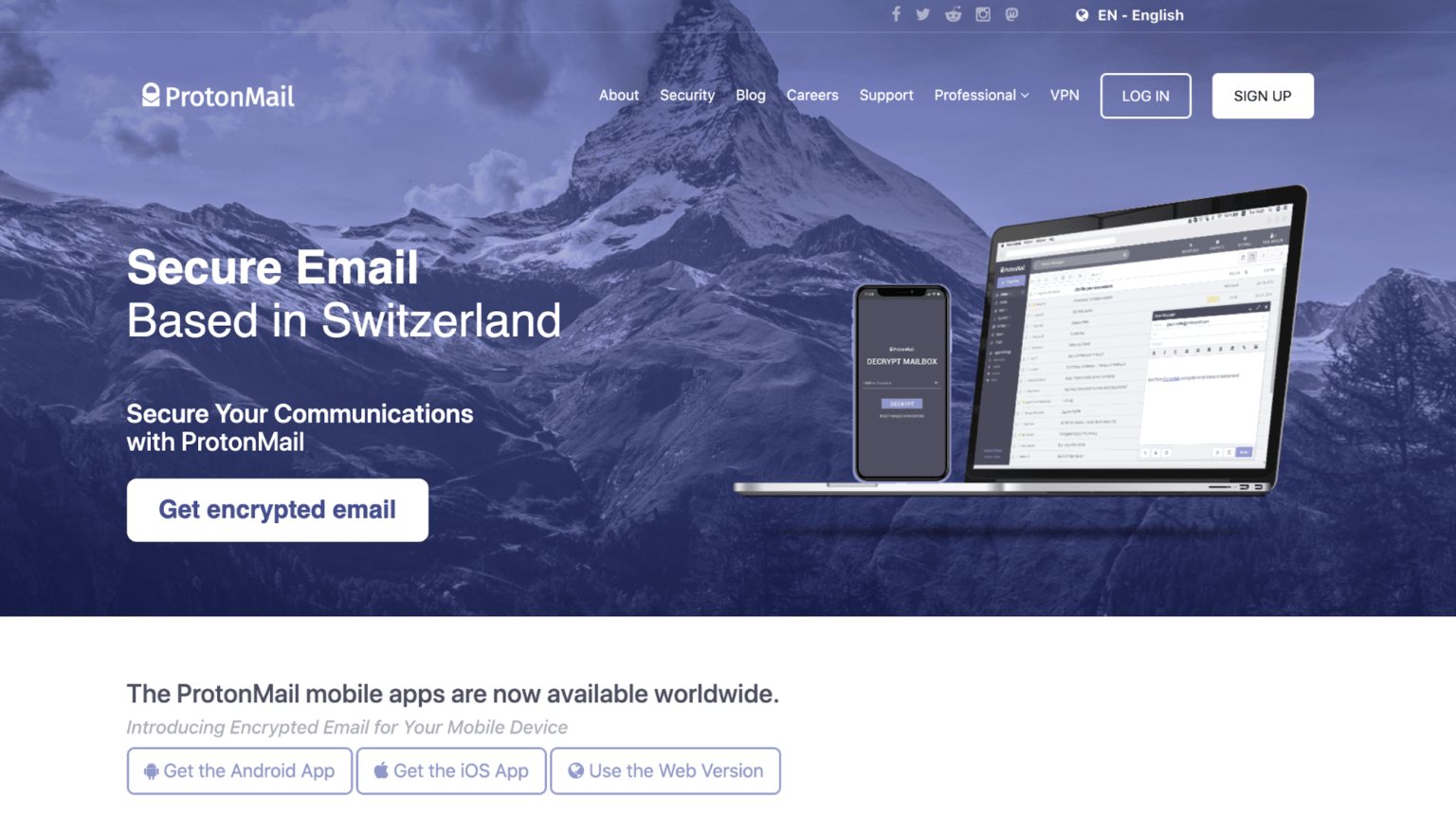 protonmail to gmail encryption