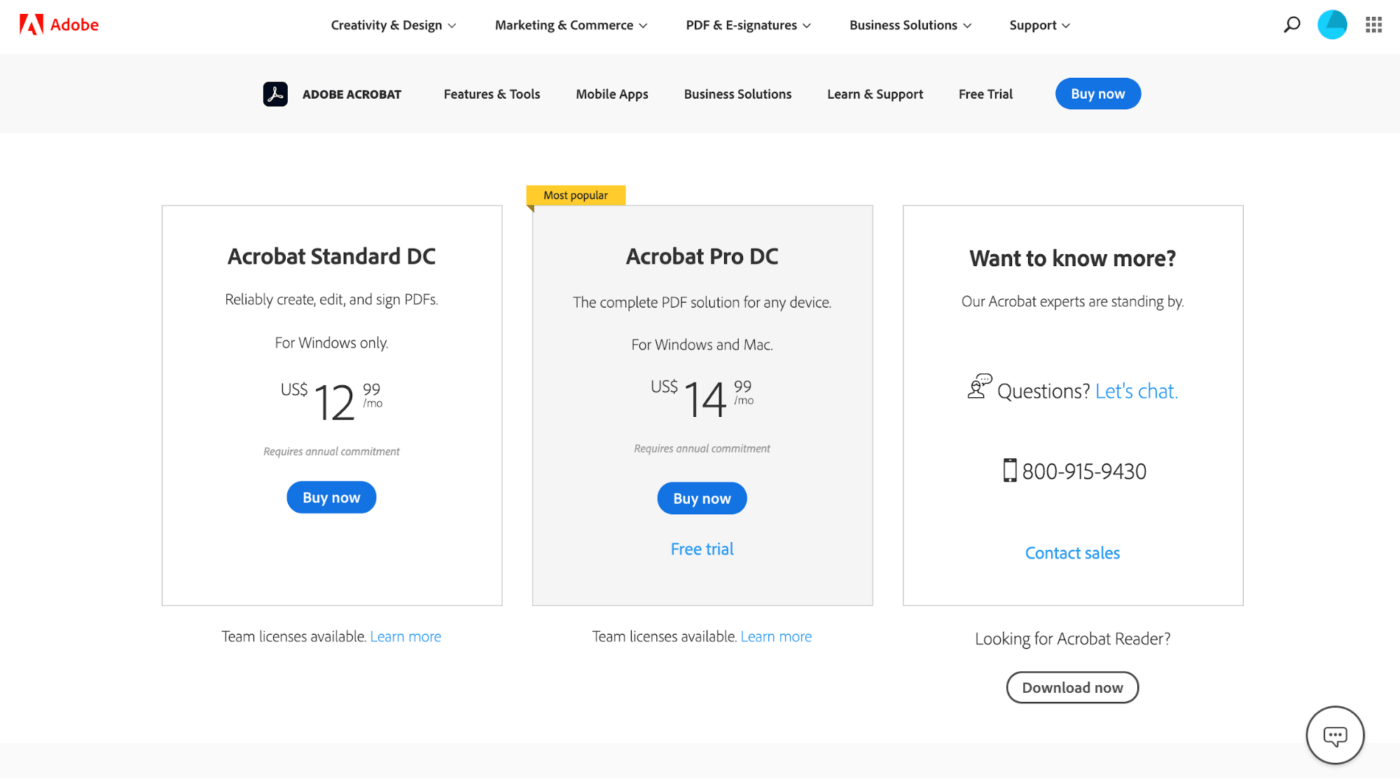 adobe acrobat pro dc download already purchased