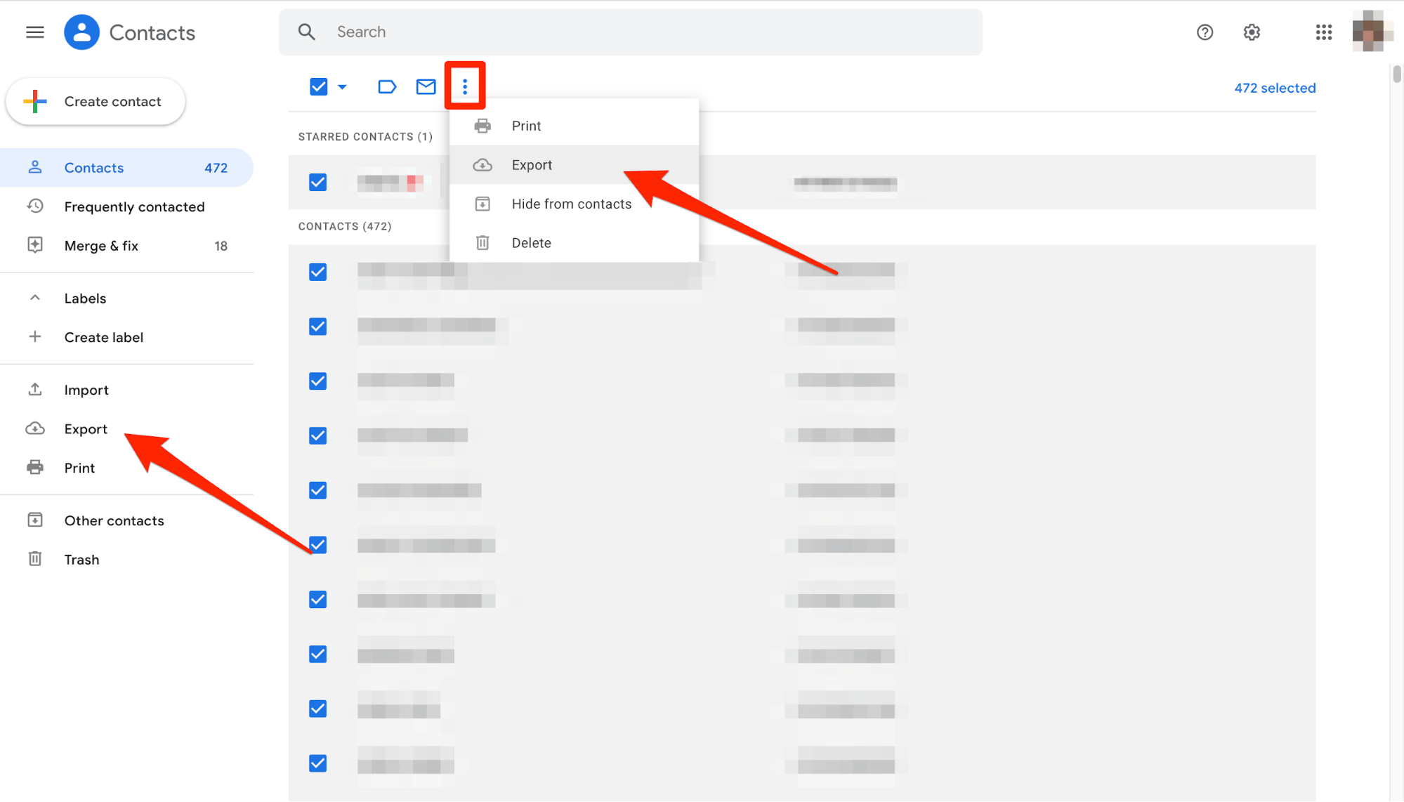 How to Export Your Contacts from Gmail