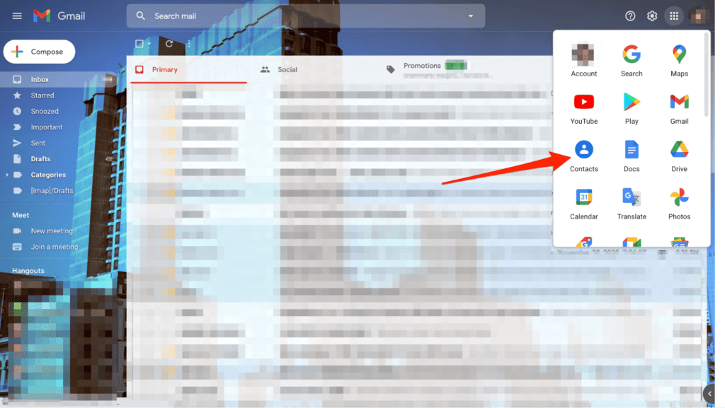How To Export Contacts From Gmail