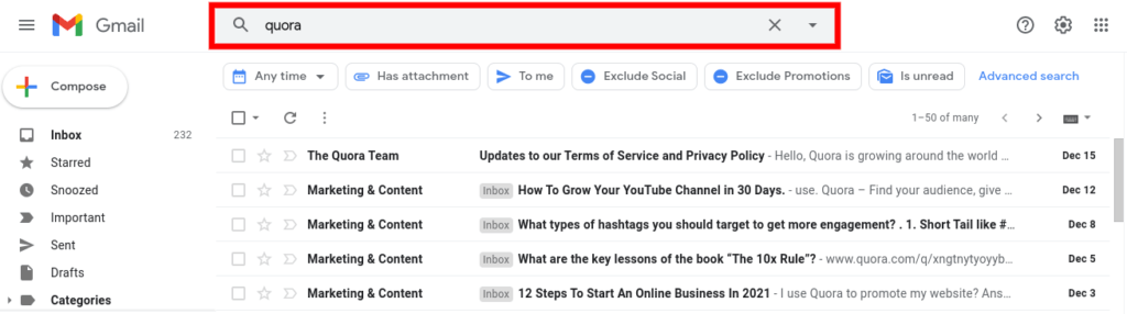 How to Find Your Archived Emails in Gmail