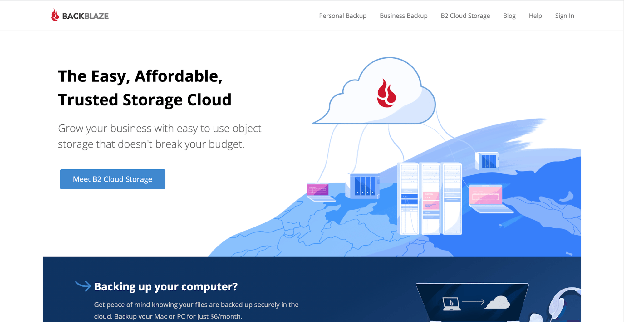 backblaze b2 cloud storage