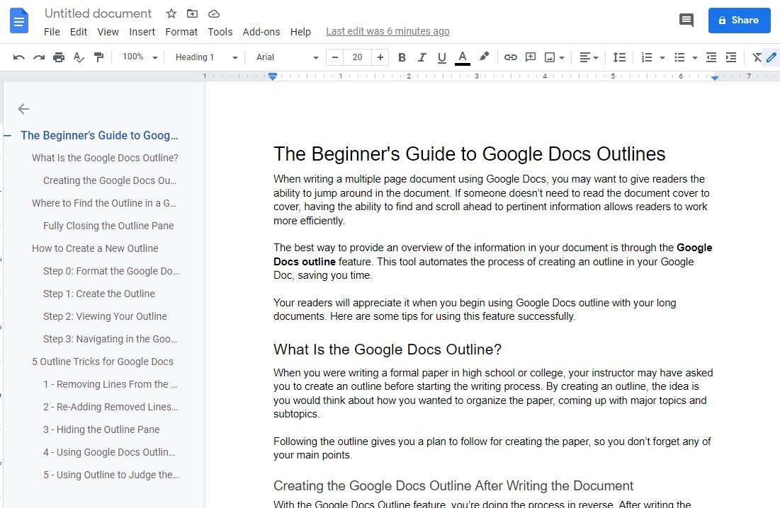 how-to-add-to-outline-in-google-docs-itechguides