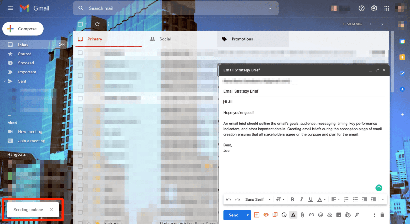 How to Unsend Your Gmail Email