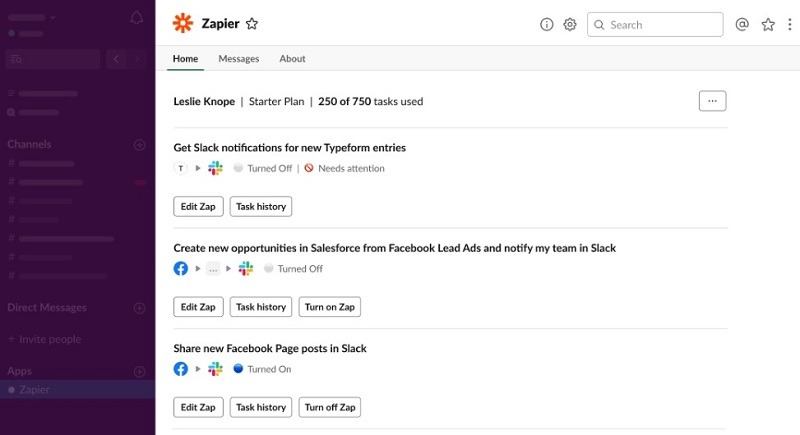 slack pricing tiers