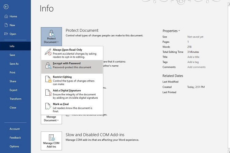 windows asking for password for sensitive data