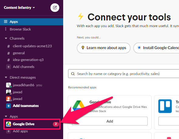 install slack software