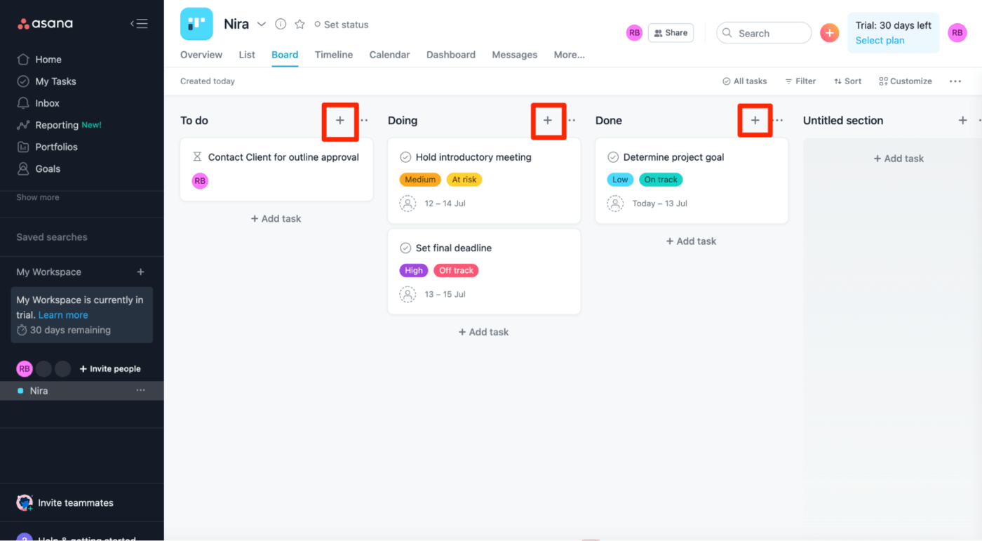 How to Use Asana as a Dashboard