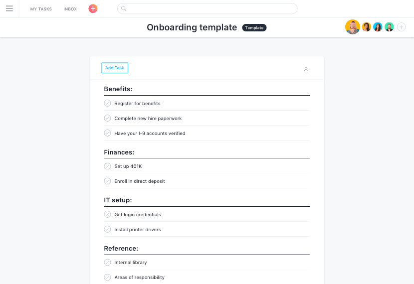 Asana login